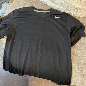 Black Nike Dri-Fit tshirt